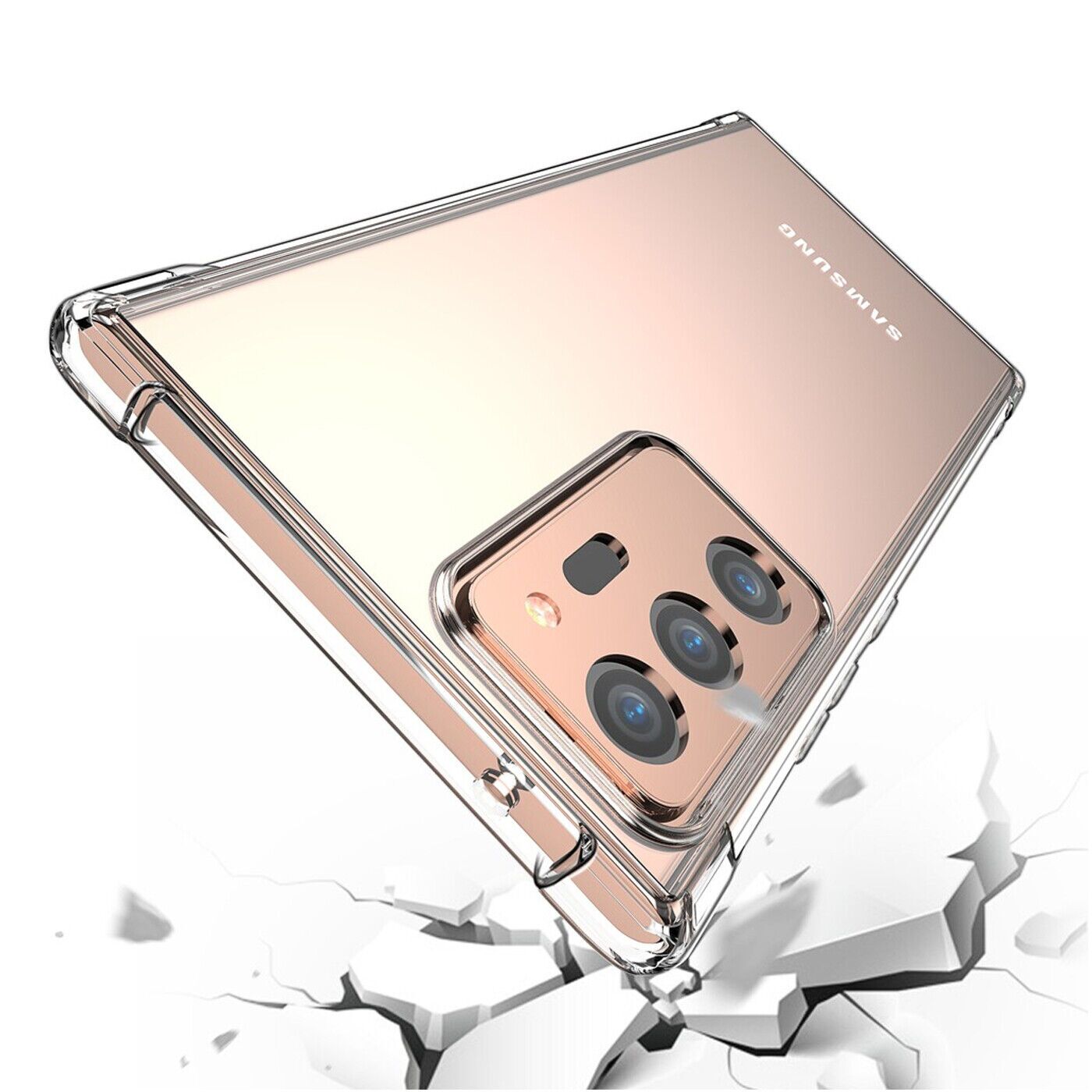 King Kong Samsung Galaxy Note 20 Ultra, Armour Super Protection, Anti Burst Case – Clear - Image 1