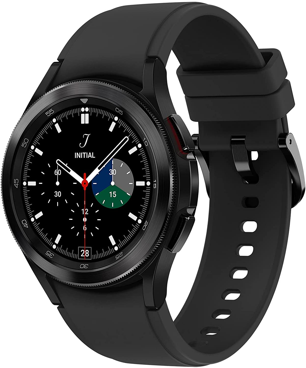 Samsung Galaxy Watch4 Classic Smart Watch, Rotating Bezel, Health Monitoring, Fitness Tracker, 4G, 42mm, Black1