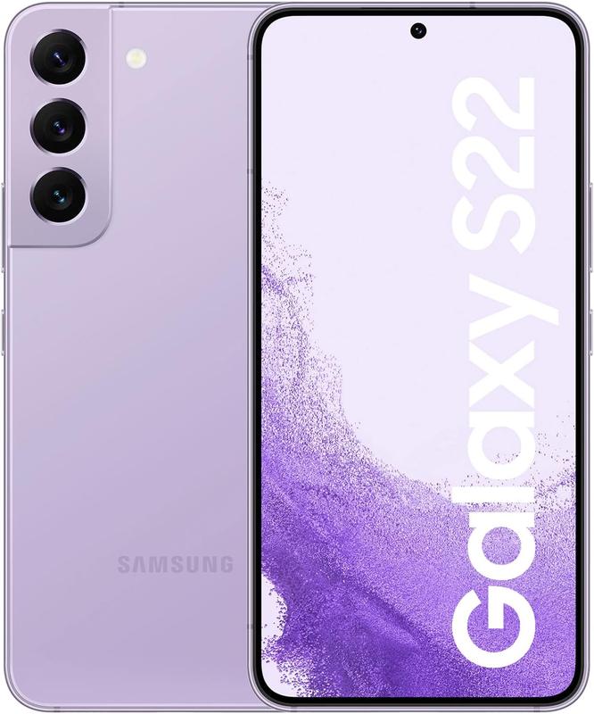 img1 Samsung Galaxy S22 5G Dual SIM 256GB SIM Free Smartphone Bora Purple – Open Box - Image 1