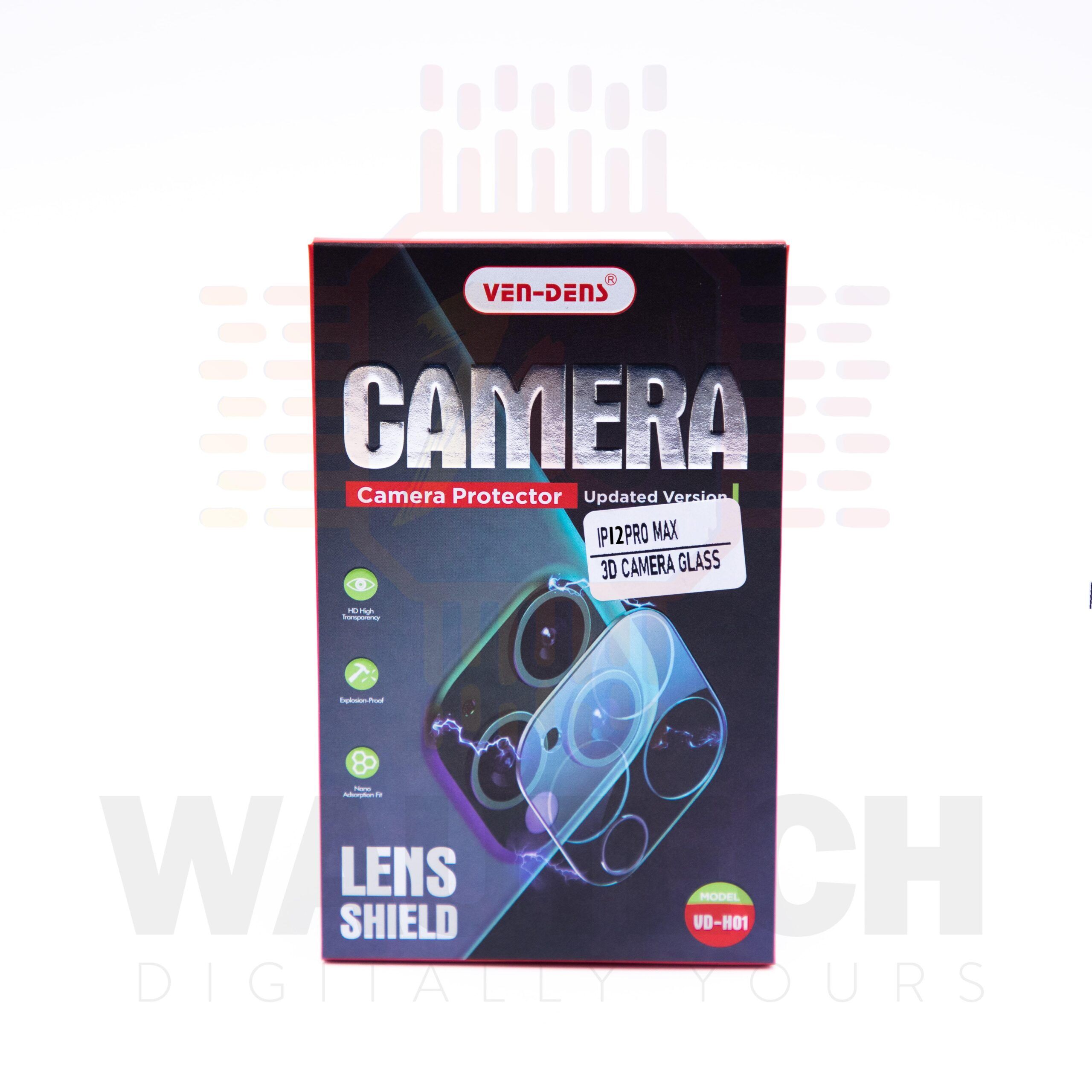VEN-DENS Apple iPhone 12 Pro Max 3D Camera Glass Lens Shield Protector Updated Edition1 (VD-H01) - Wautech Peterborough VEN-DENS Apple iPhone 12 Pro Max 3D Camera Glass Lens Shield Protector Updated Edition1 (VD-H01) - Wautech Peterborough