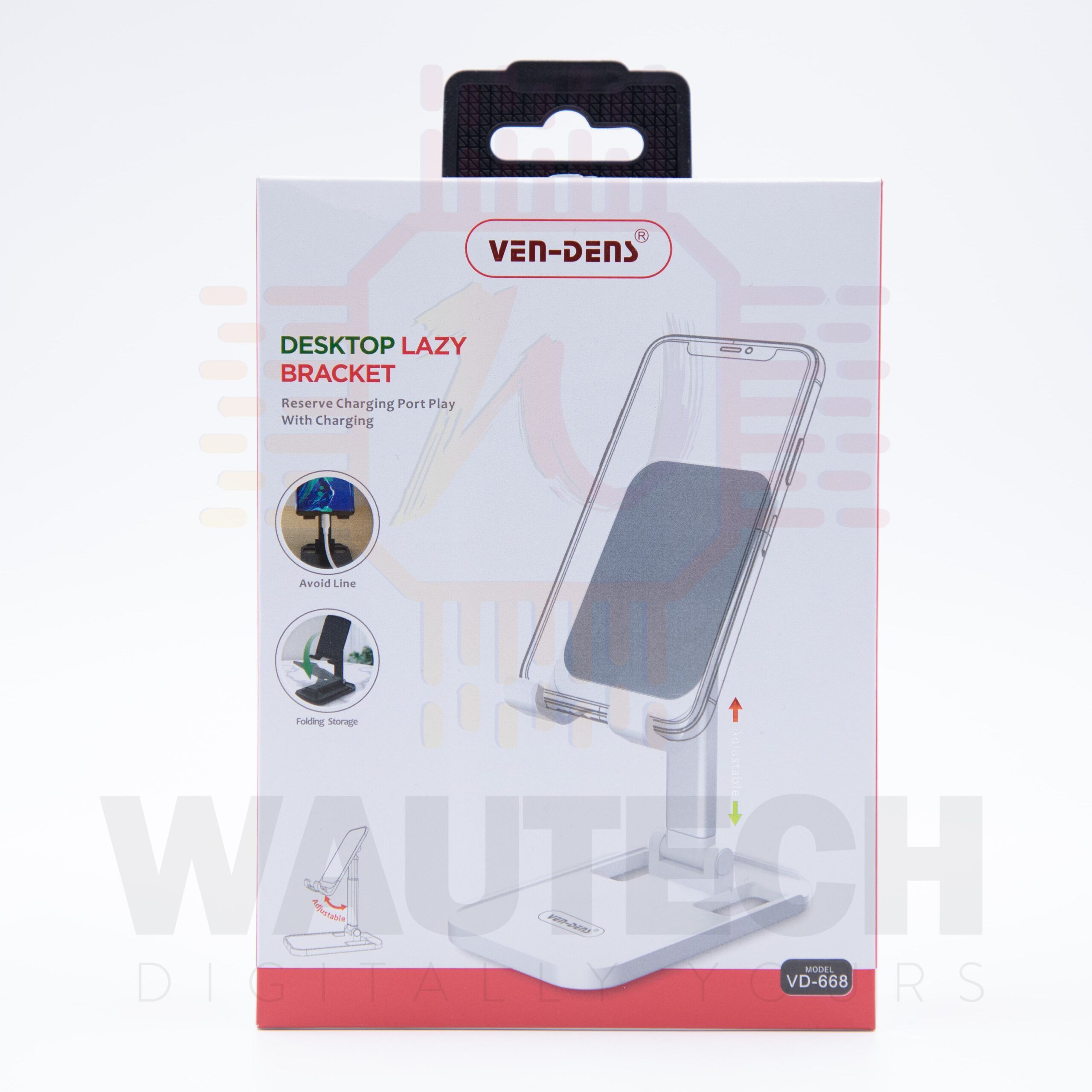 VEN-DENS Desktop Lazy Bracket for Smarphones and Tablets1 (VD-668) Wautech Peterborough VEN-DENS Desktop Lazy Bracket for Smarphones and Tablets1 (VD-668) Wautech Peterborough
