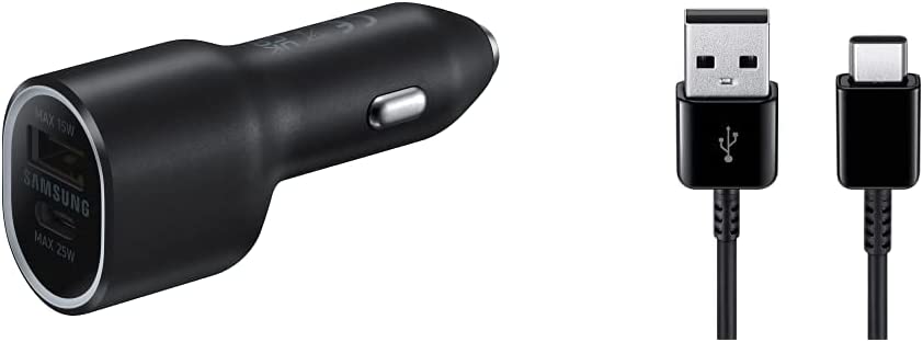 Samsung Galaxy Official 40W Fast Car Charger with USB Cable1 Samsung Galaxy Official 40W Fast Car Charger with USB Cable1