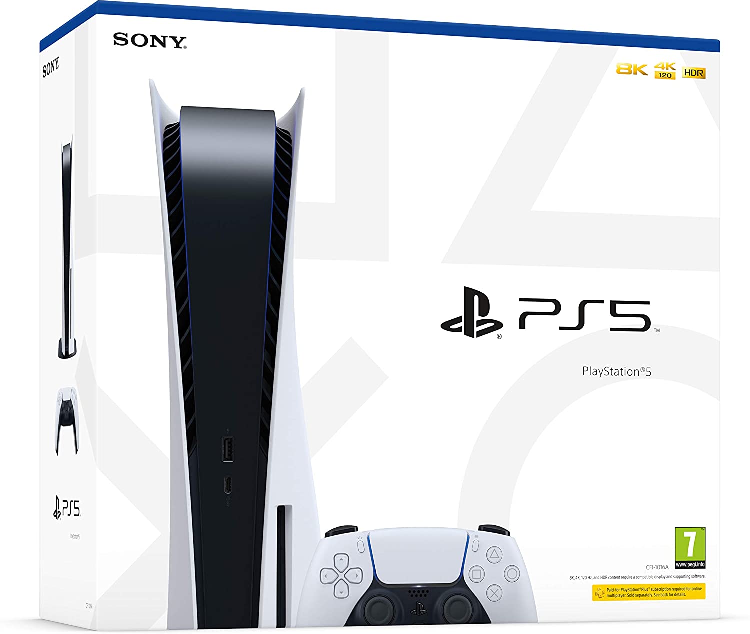 Sony PS5-Console-Disc-Version1 Sony PS5-Console-Disc-Version1