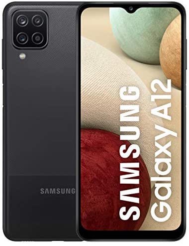 Samsung-A125F-Galaxy-A12-Black-Unlocked_1-Wautech.jpg Samsung Galaxy A12 Dual Sim Smartphone 64GB, 4GB RAM - Black - Image 1