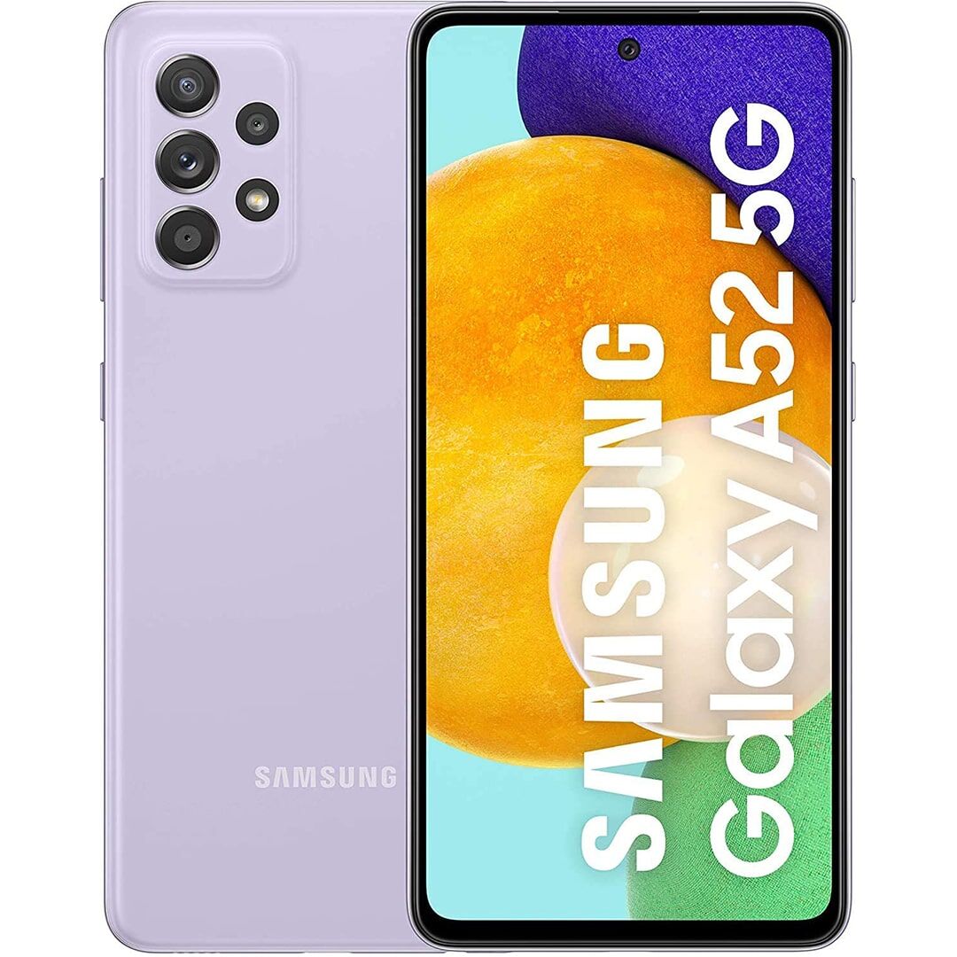 Samsung Galaxy A52 5G 128GB Smartphone Dual SIM - Awesome Violet - Image 1